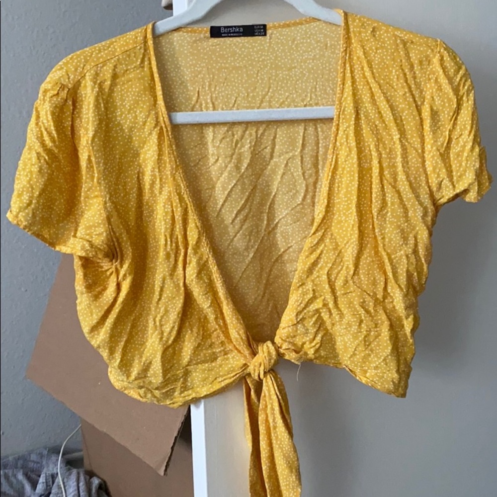 Yellow Tie Shirt